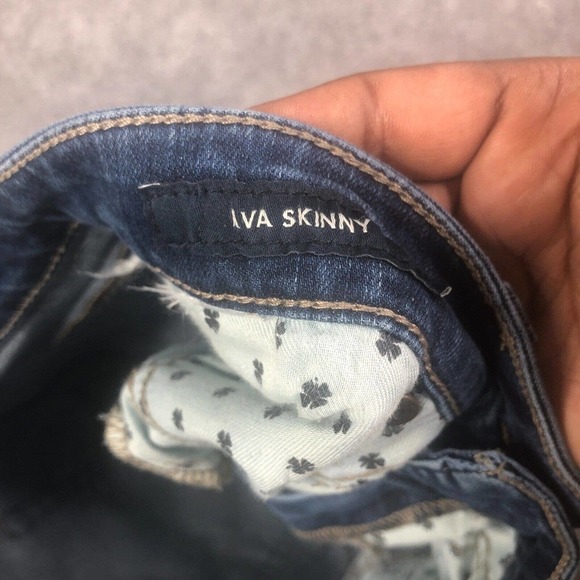 Lucky Brand Jeans Womens 6 / 28 Stretch Ava Skinny Medium Wash Denim - Picture 6 of 12